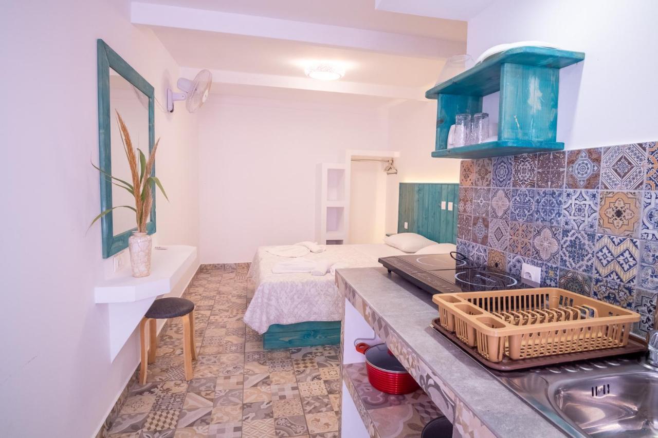 Ferienwohnung Ta Kymata Karpathos Afiartis Exterior foto